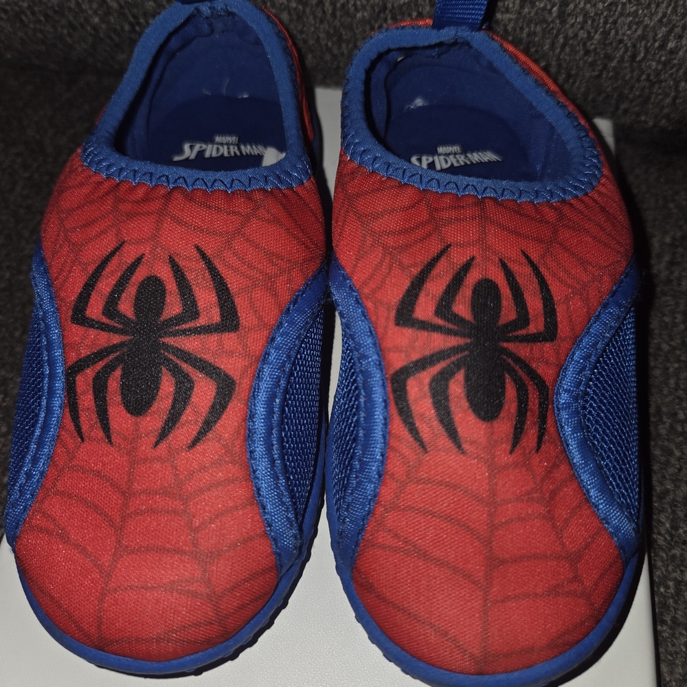 Marvel Spider-Man Kids Water Shoes - Red and Blue
